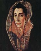 GRECO, El Female Portrait France oil painting artist